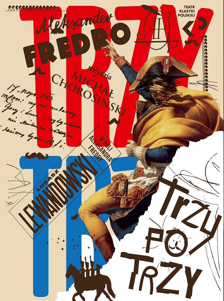 Plakat Trzy po Trzy